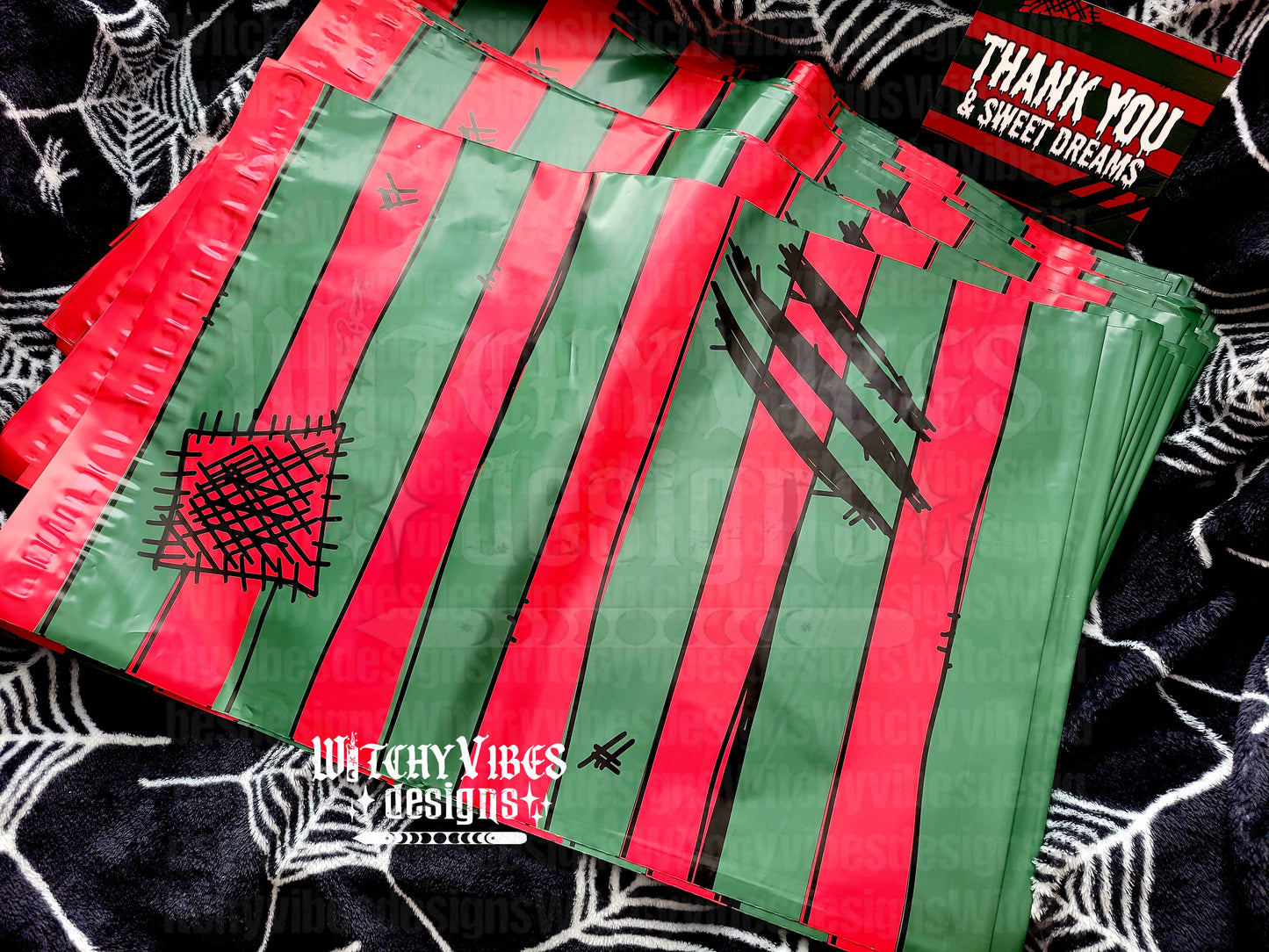 14.5x19in Horror Sweater Poly Mailers