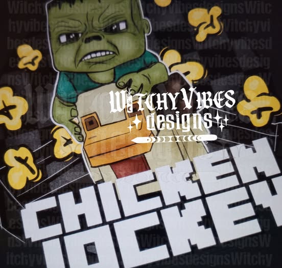 Monster and Chicken PNG