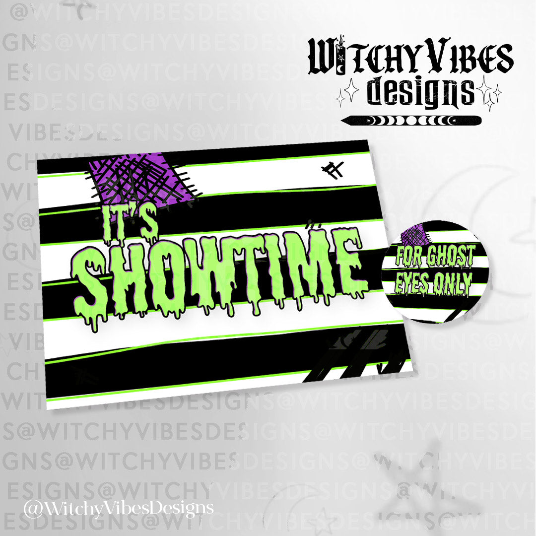 Showtime Thank you Card