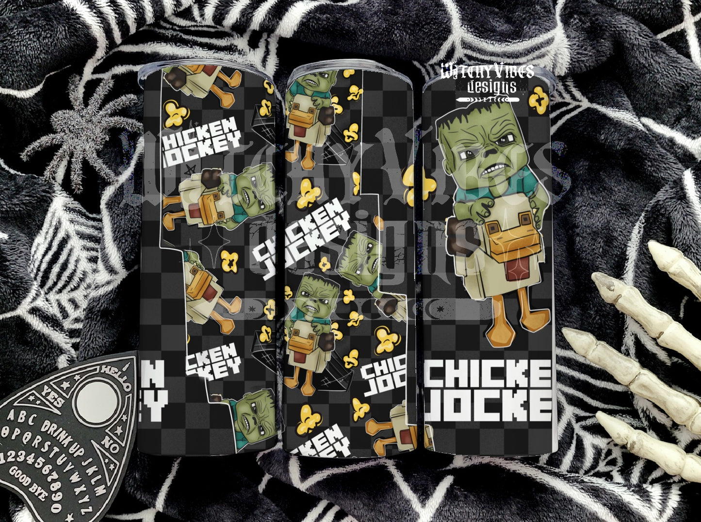 Chicken Monster Tumbler 20oz Digital Download