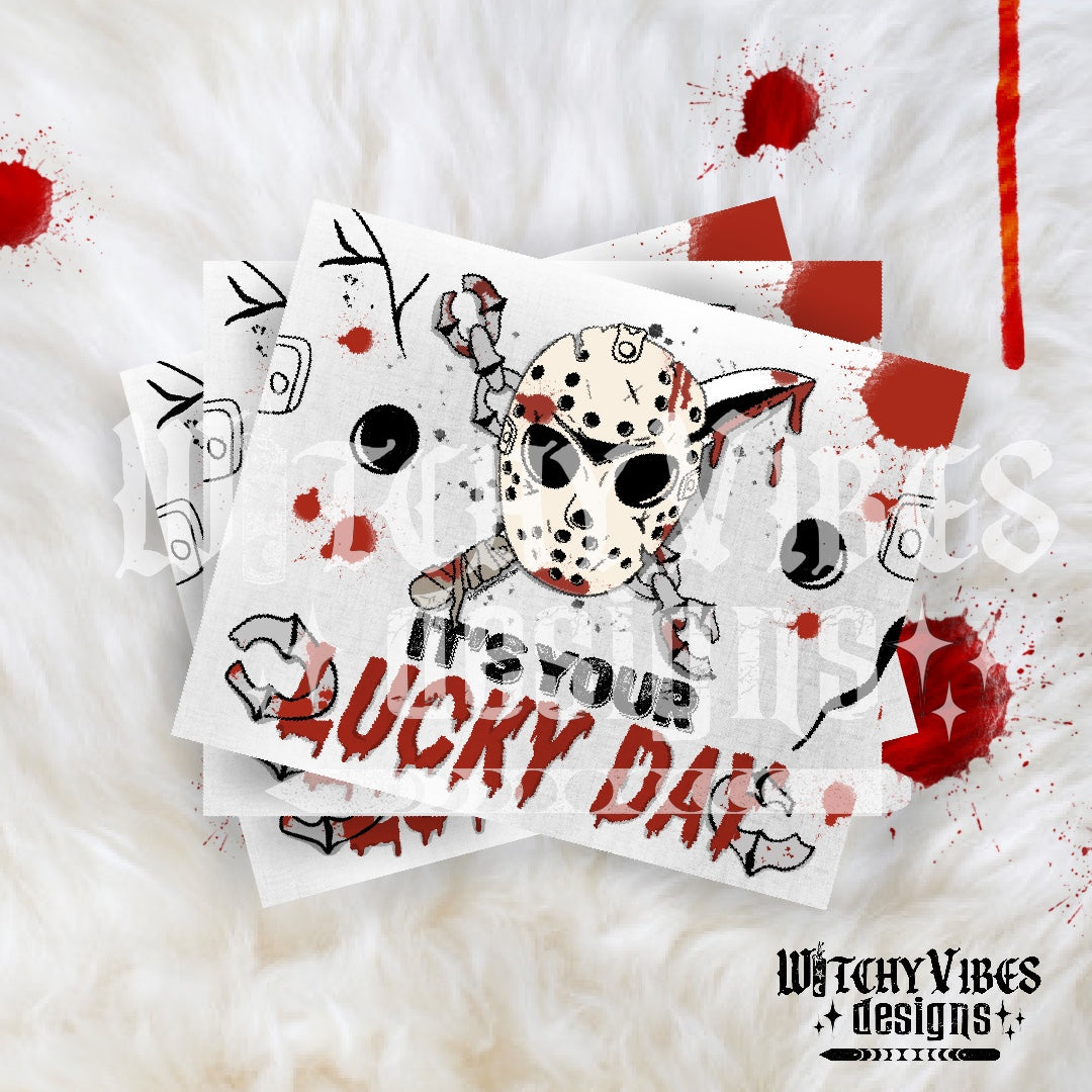 Lucky day Thank you Card