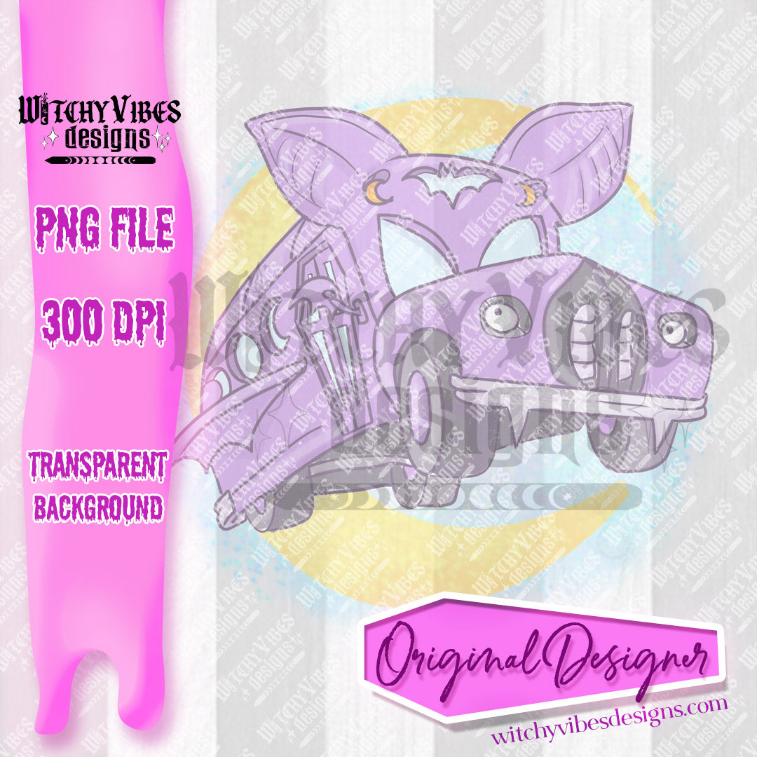 Magic Bat Bus png