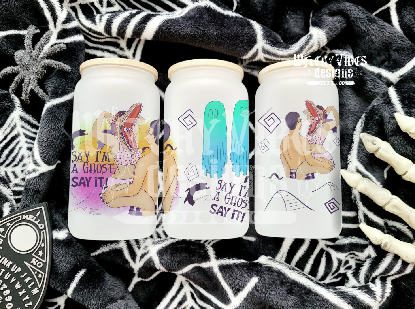 Say it Glass can 16oz Digital Download