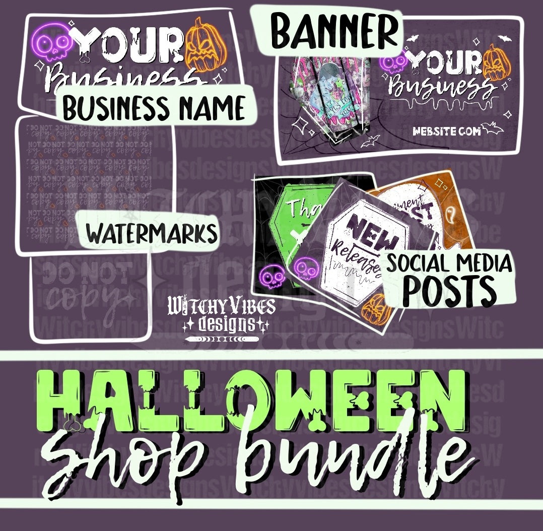 Halloween Shop Bundle