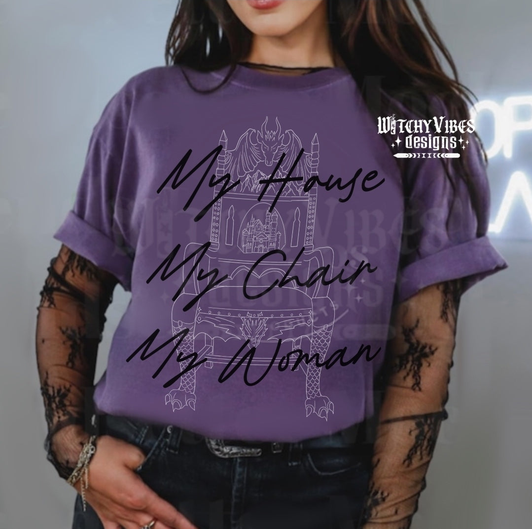 My House my chair my woman png