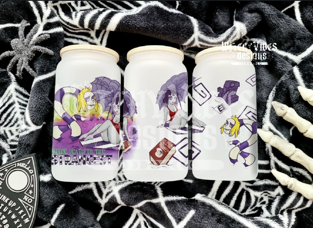 Strangest Glass can 16oz Digital Download