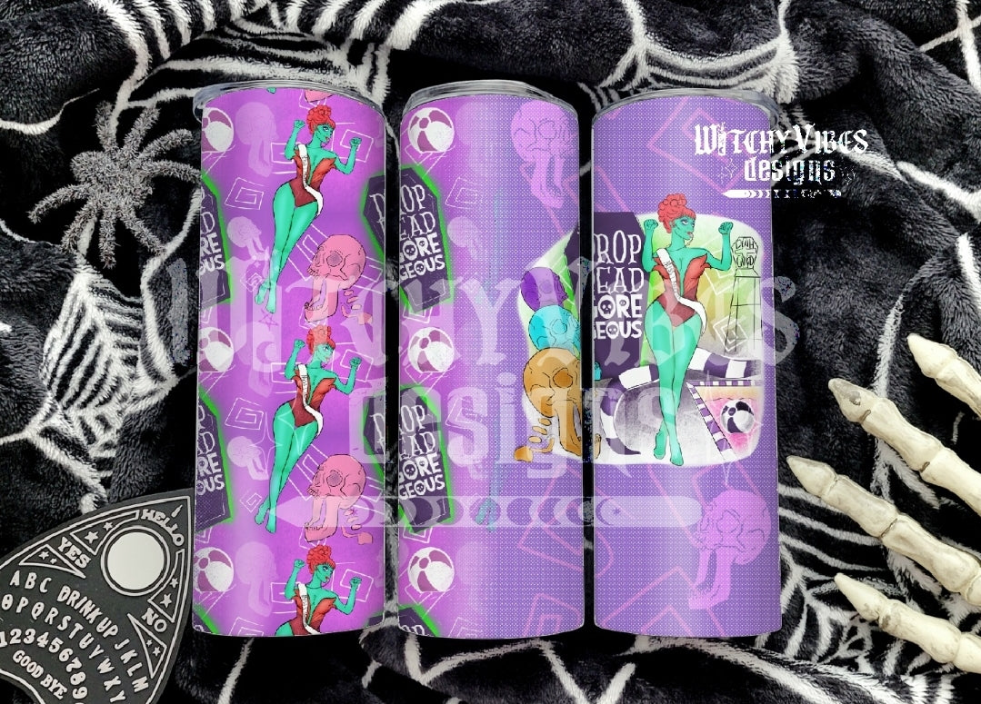 Drop dead Tumbler 20oz Digital Download
