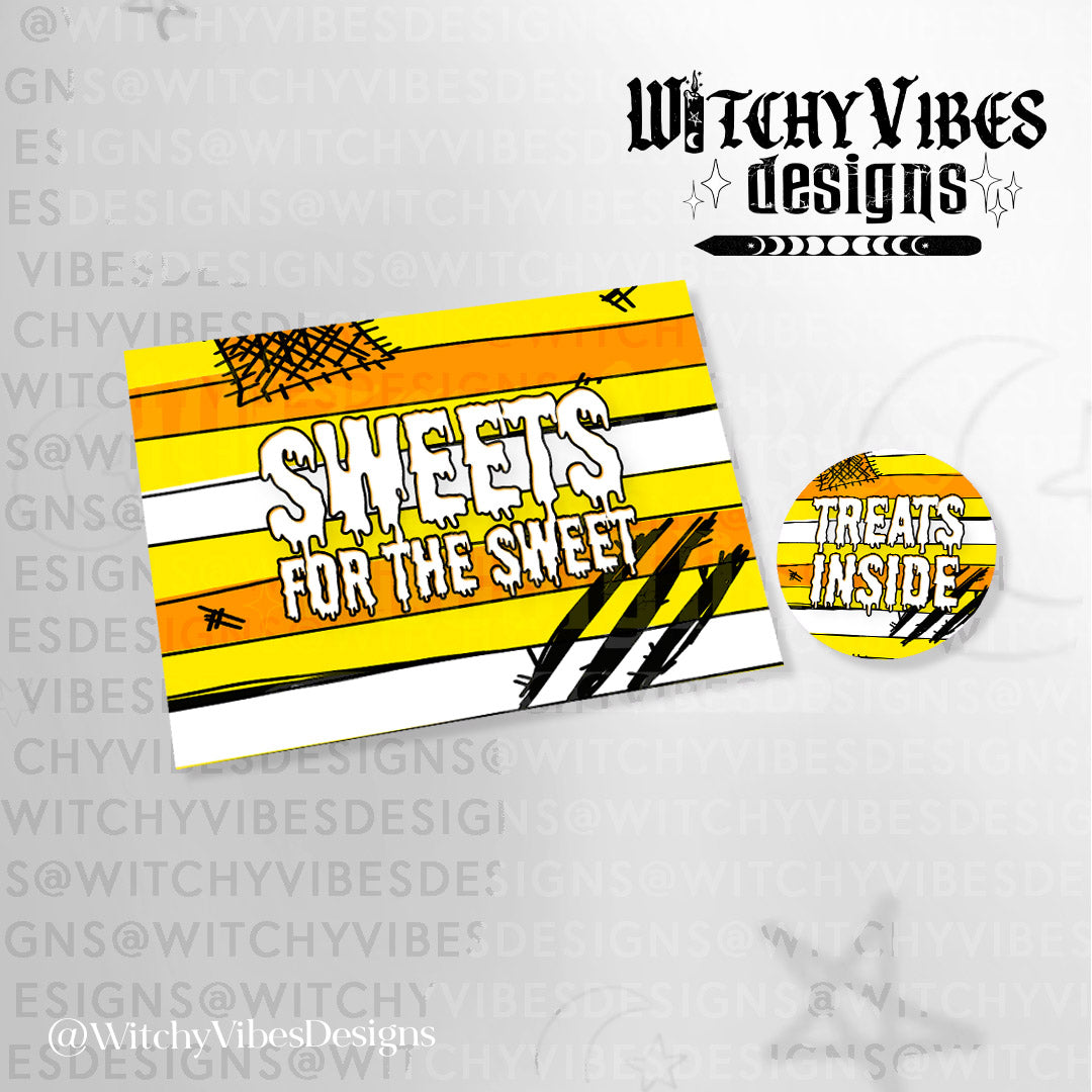 Sweets Thank you Card