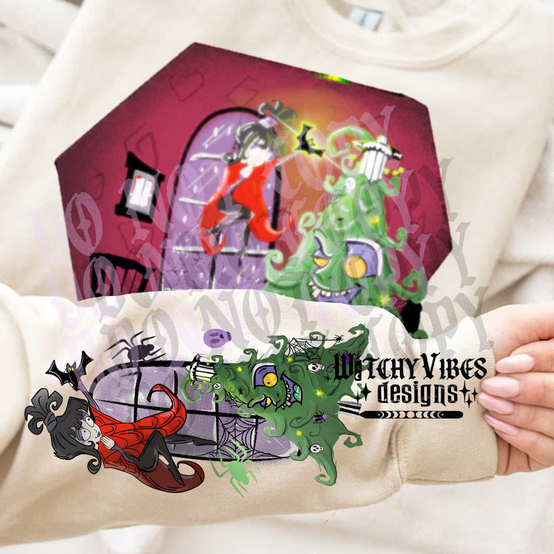 Beetle Tree Sleeve PNG