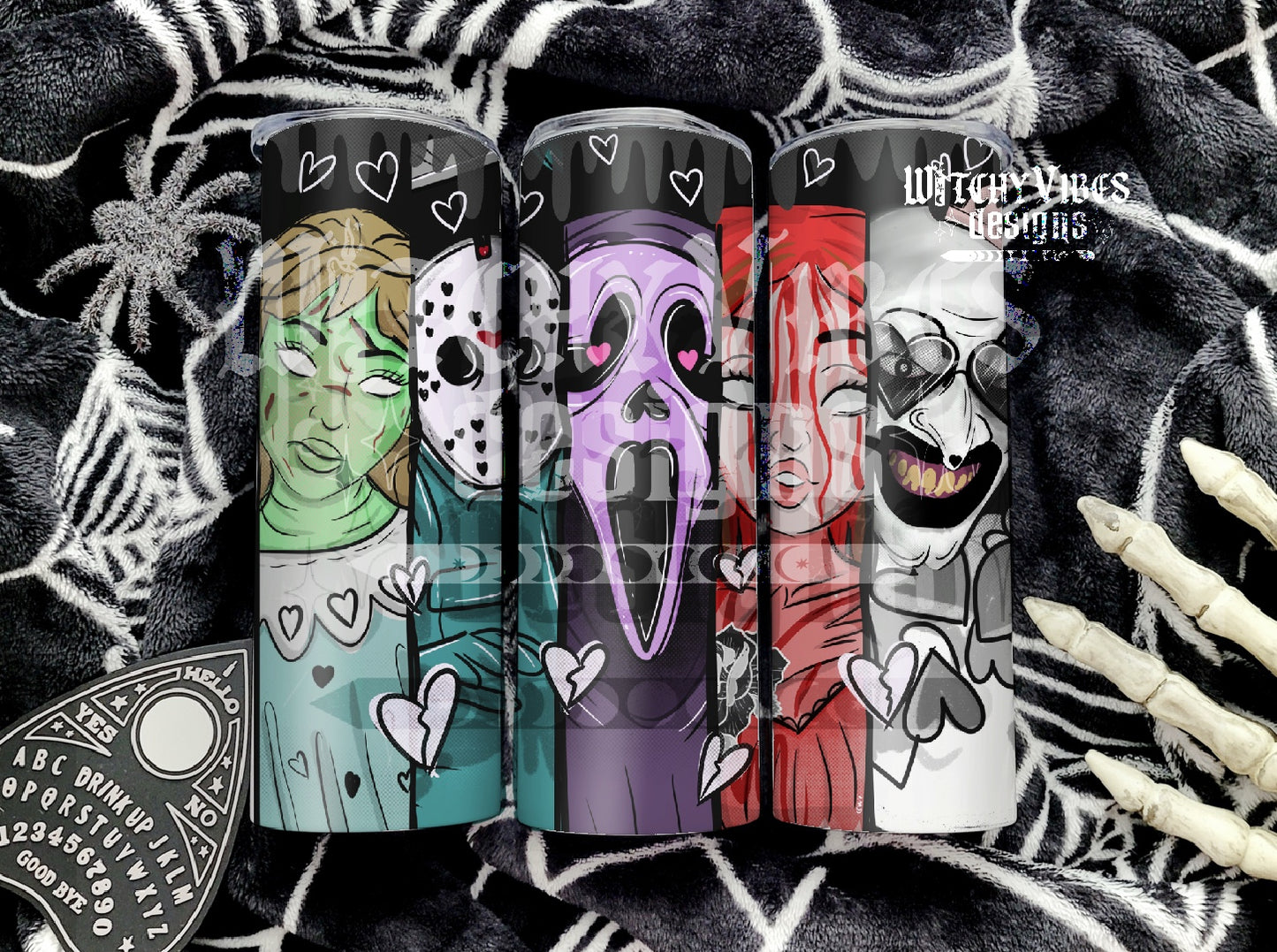Horror Valentine Collab Tumbler 20oz Digital Download