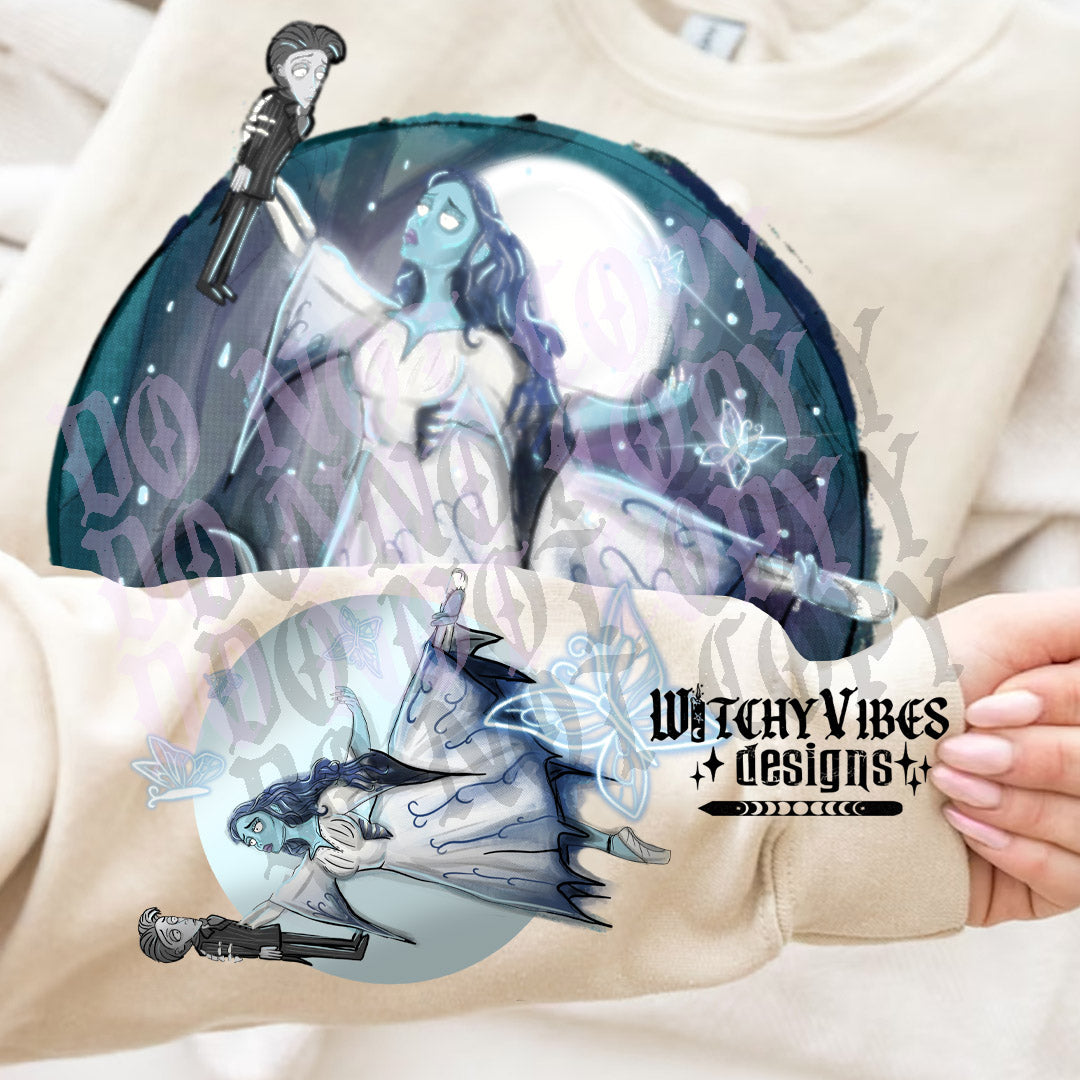 Moonlight Dance Sleeve PNG