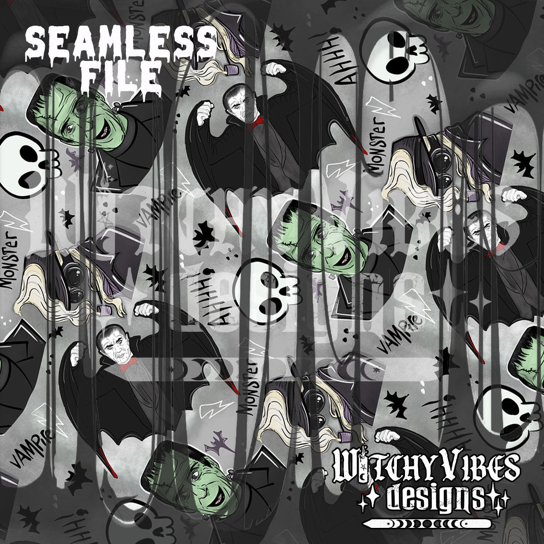 Monster seamless digital download