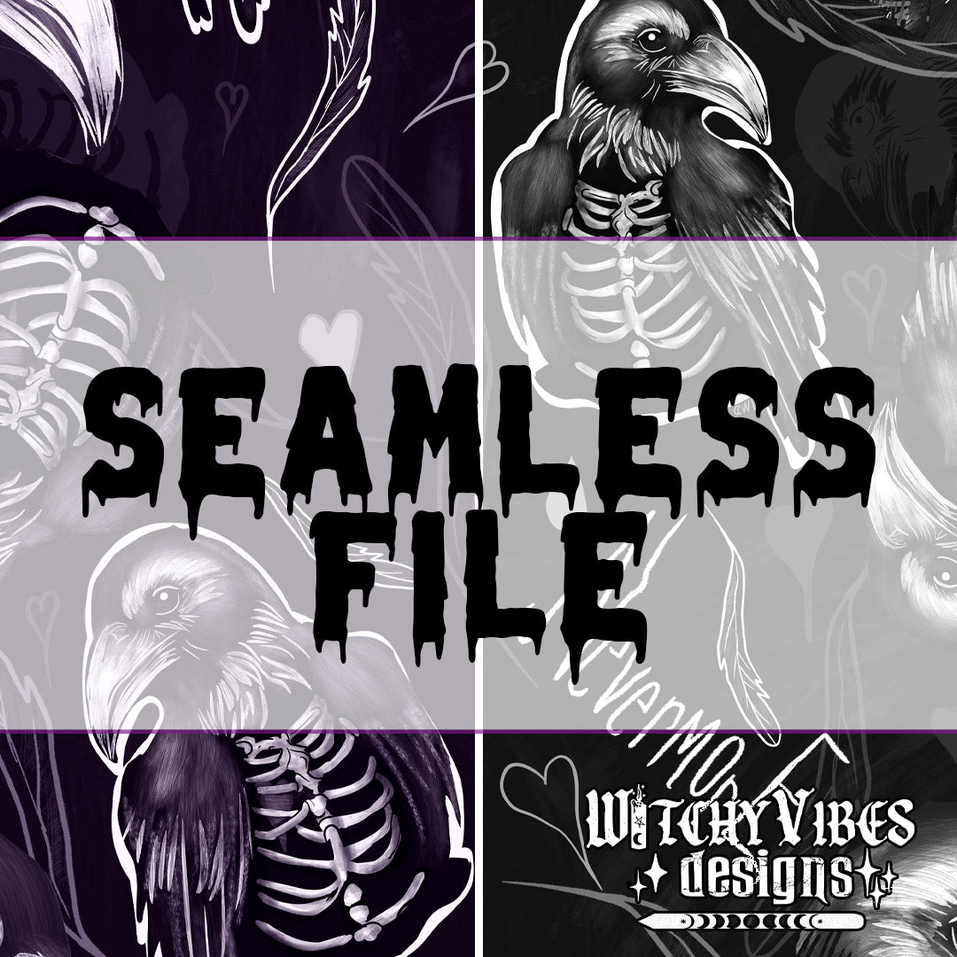 Raven Nevermore 2 seamless digital download