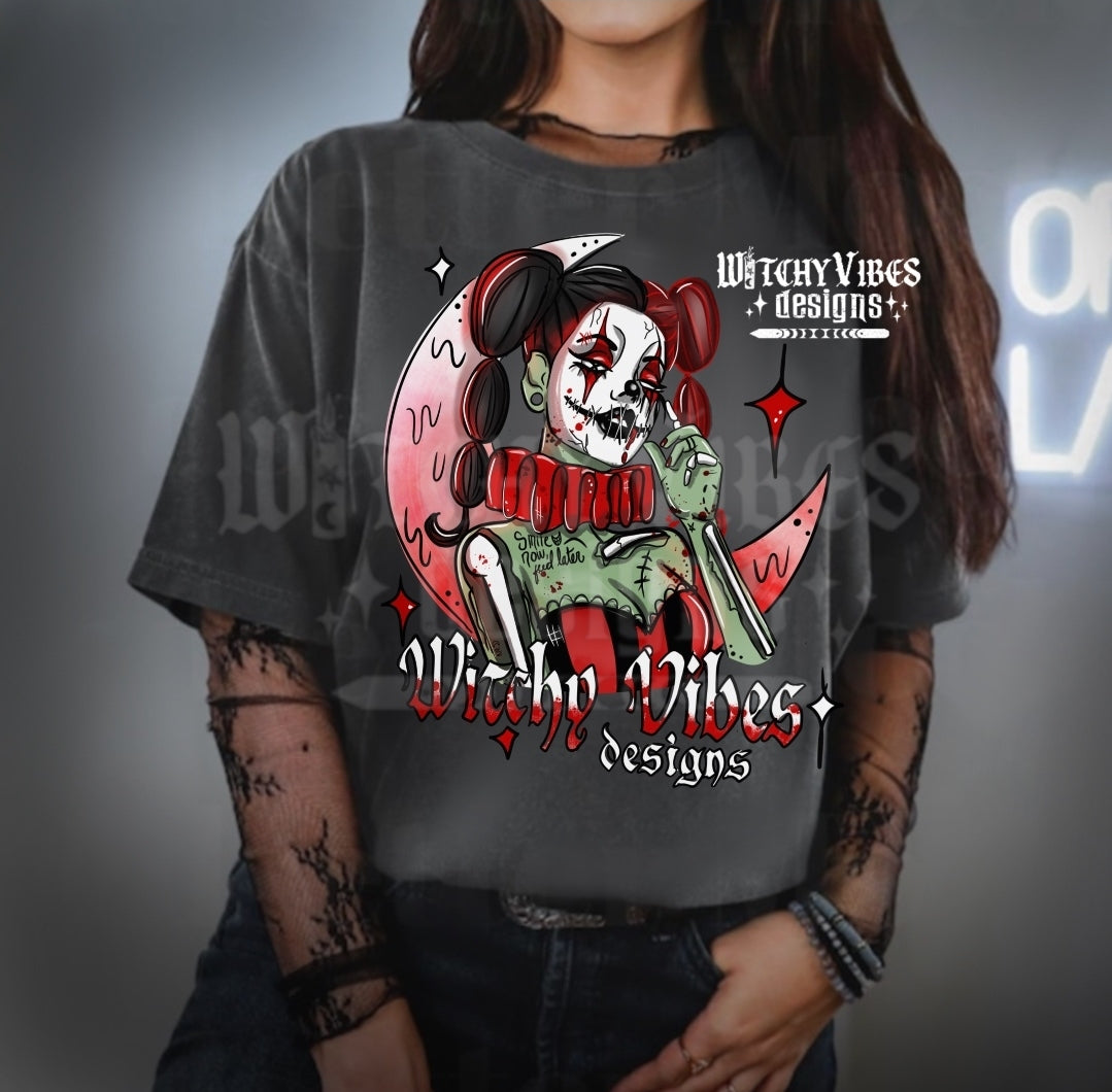 Company Zombie Clown Logo Merch
