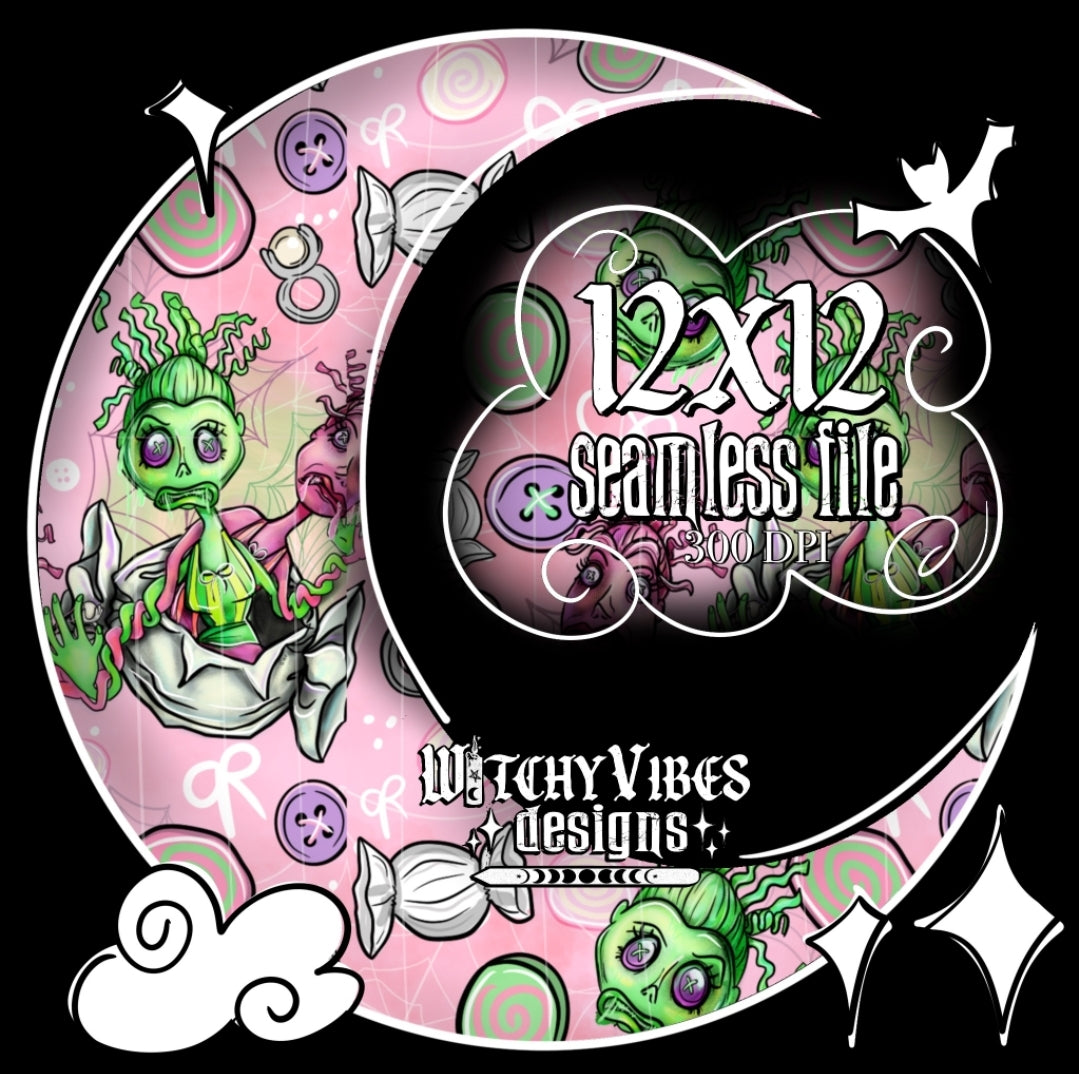 Twisted Taffy Sisters seamless digital download