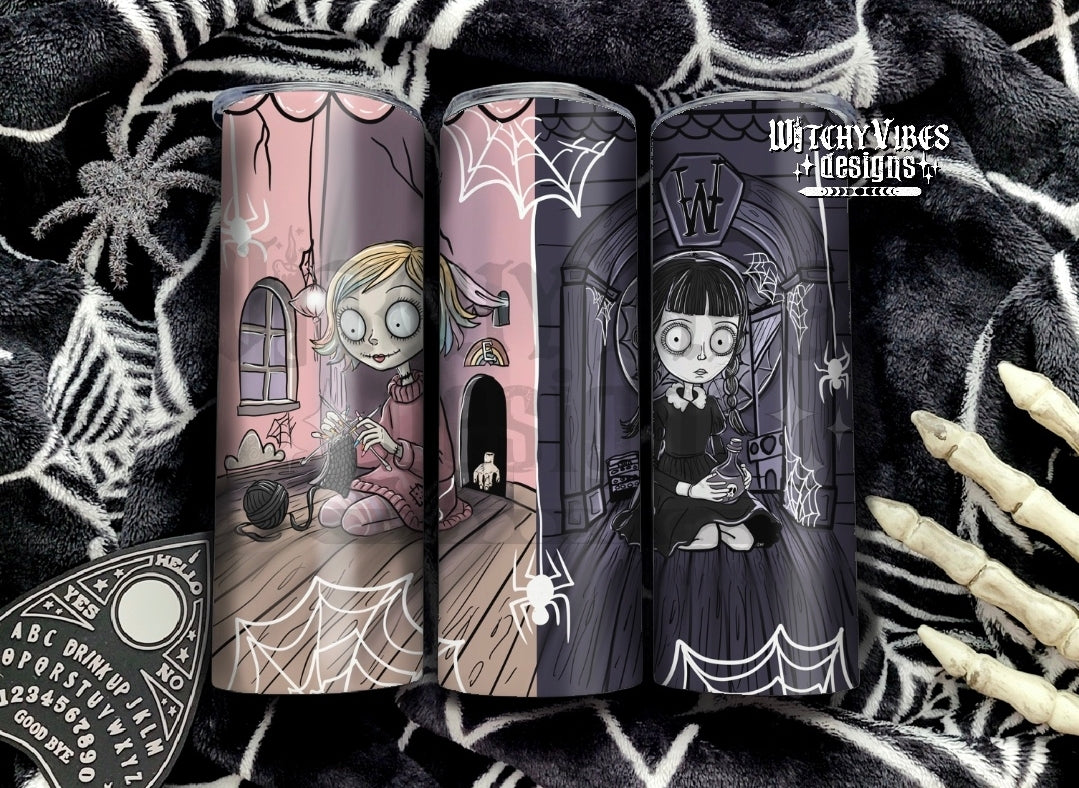 Enid Wed Dolls Tumbler 20oz Digital Download