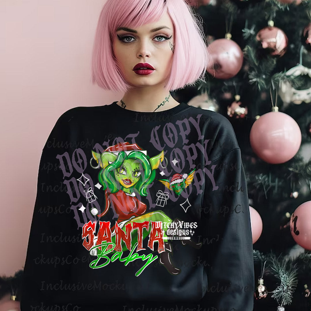 Santa Baby PNG