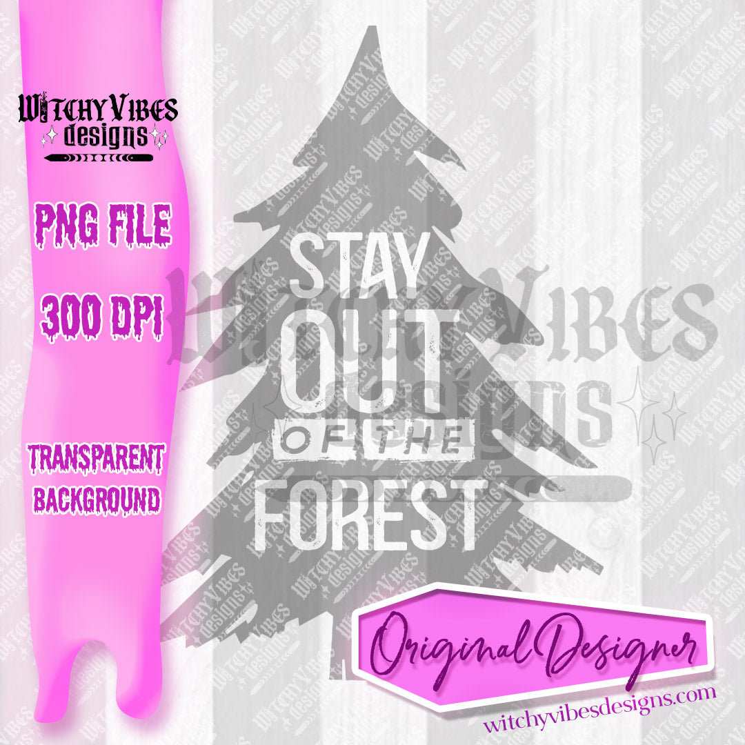 Stay out of the forest png