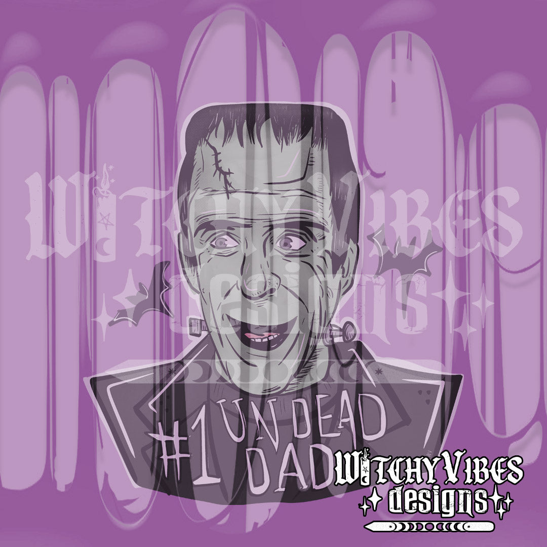 #1 Undead dad PNG