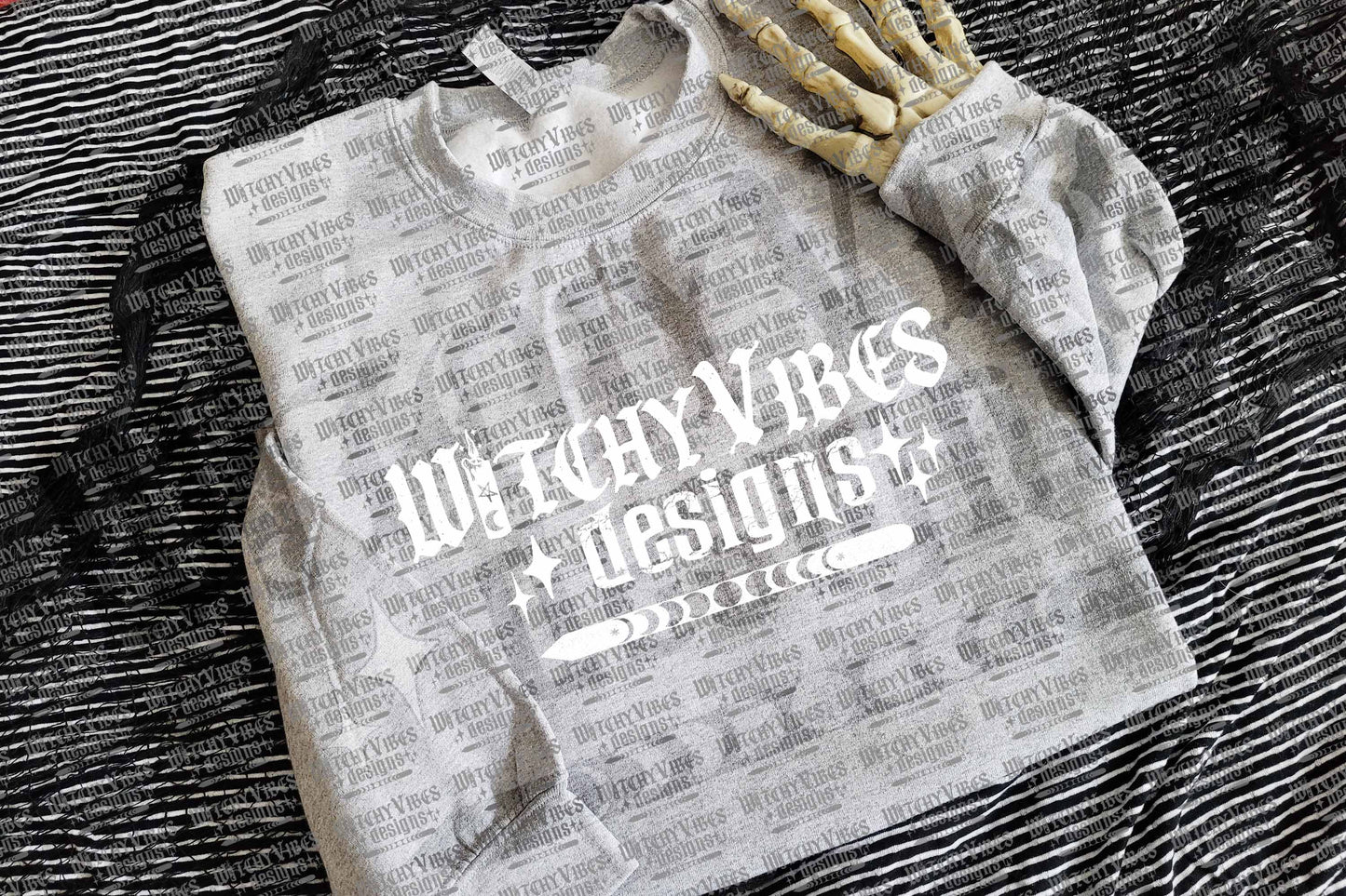 Ash Sweatshirt Skellie Hand