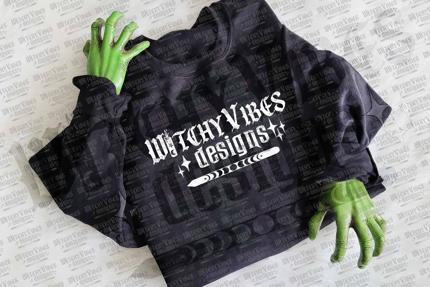 Black Sweatshirt Zombie Hands