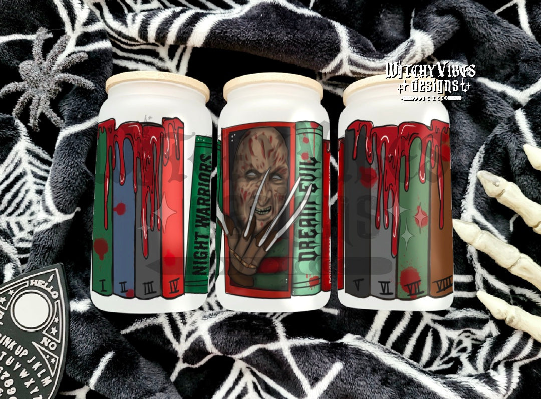 Elm Street Books Glass Cup digital