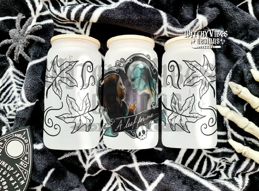 A leaf for me Glass Cup digital