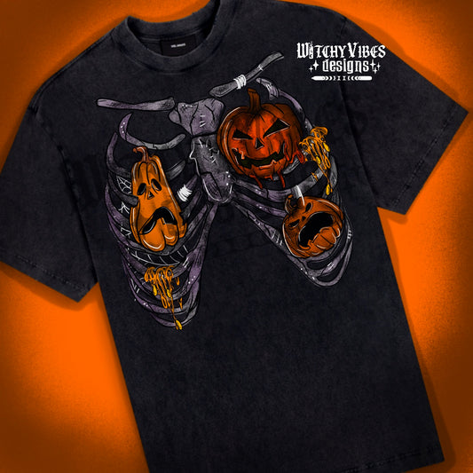 Pumpkin Ribcage PNG