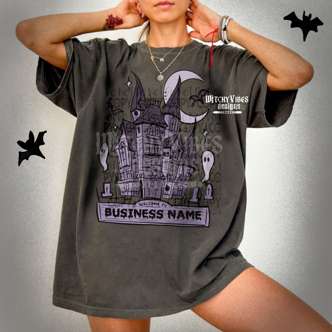 Company Haunted Manor Logo Merch