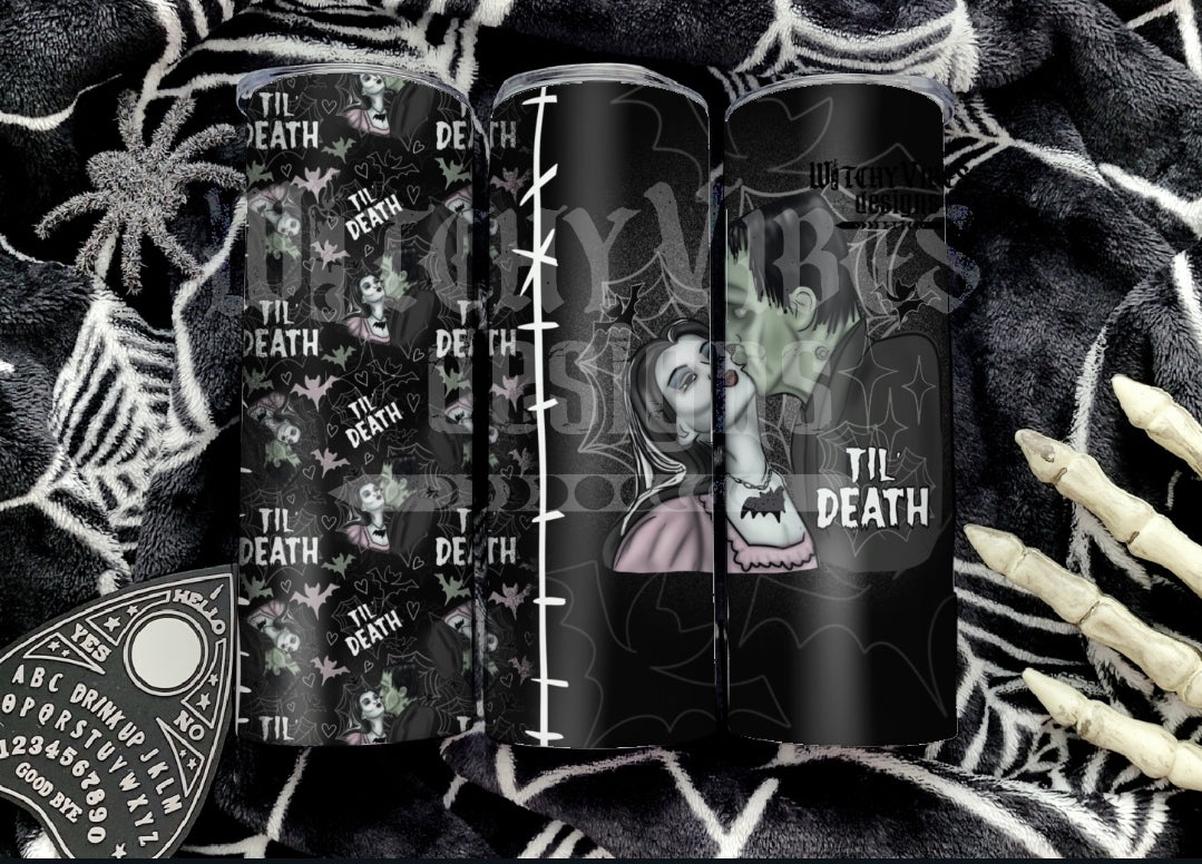 Til Death Tumbler 20oz Digital Download