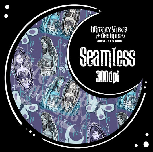 Corpse Emily seamless digital download