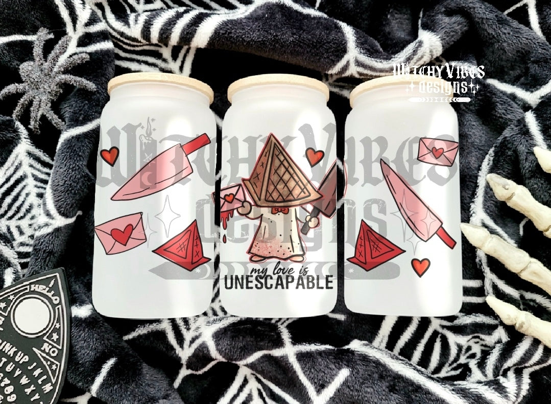 Unescapable Glass Cup digital