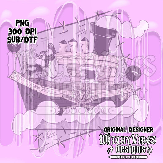 Steamboat Willie PNG