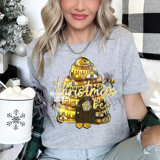 Oh Christmas Bee PNG